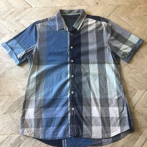 7 Diamonds Short Sleeve Button Up Shirt